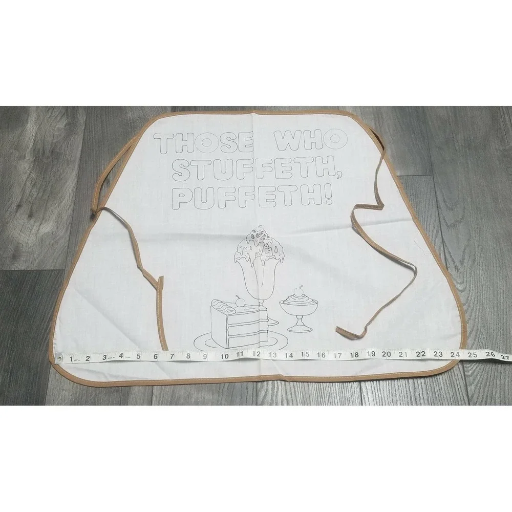 #7280 Stuffeth Apron (Paint 'N Puff) - Tri-Chem Picture to Paint